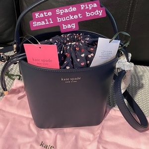 Kate Spade Pipa small bucket cross body bag